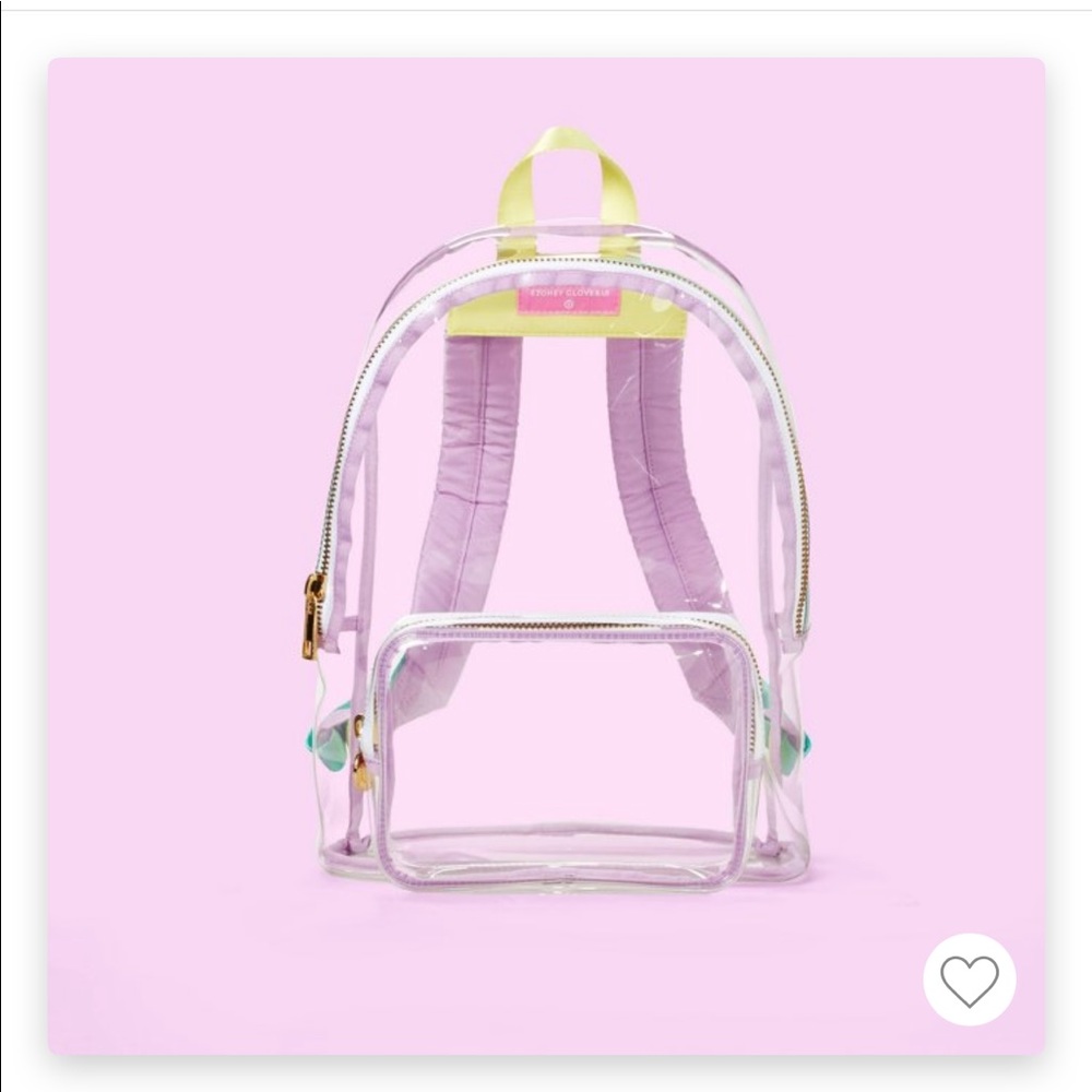 NWT in bag Stoney Clover Lane x Target clear backpack